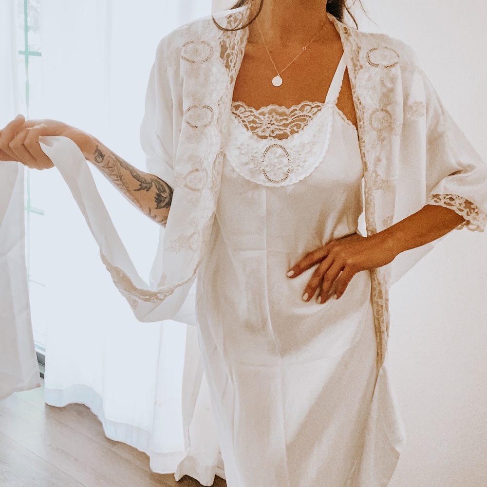 Miss Dior Vintage slip and cover up!